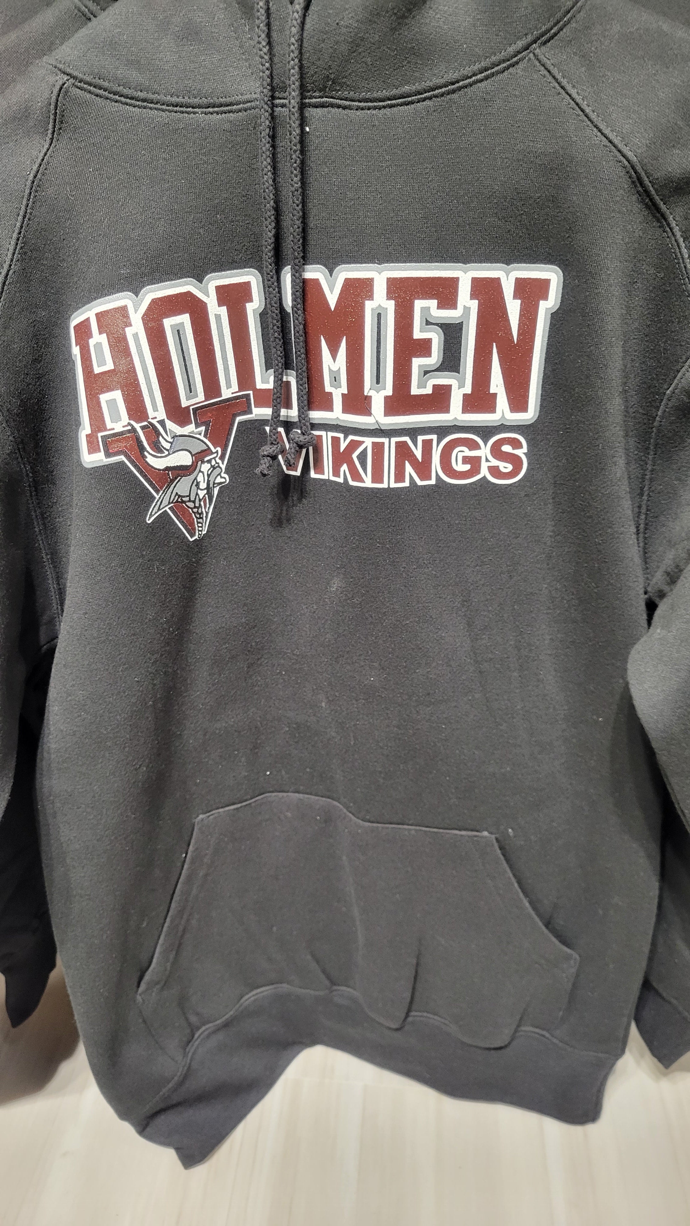 Gameday Supply LLC Holmen Vikings Sublimated Hoodie 2XL / Maroon